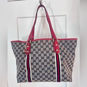 Vintage Gucci GG Canvas Jolicoeur Tote